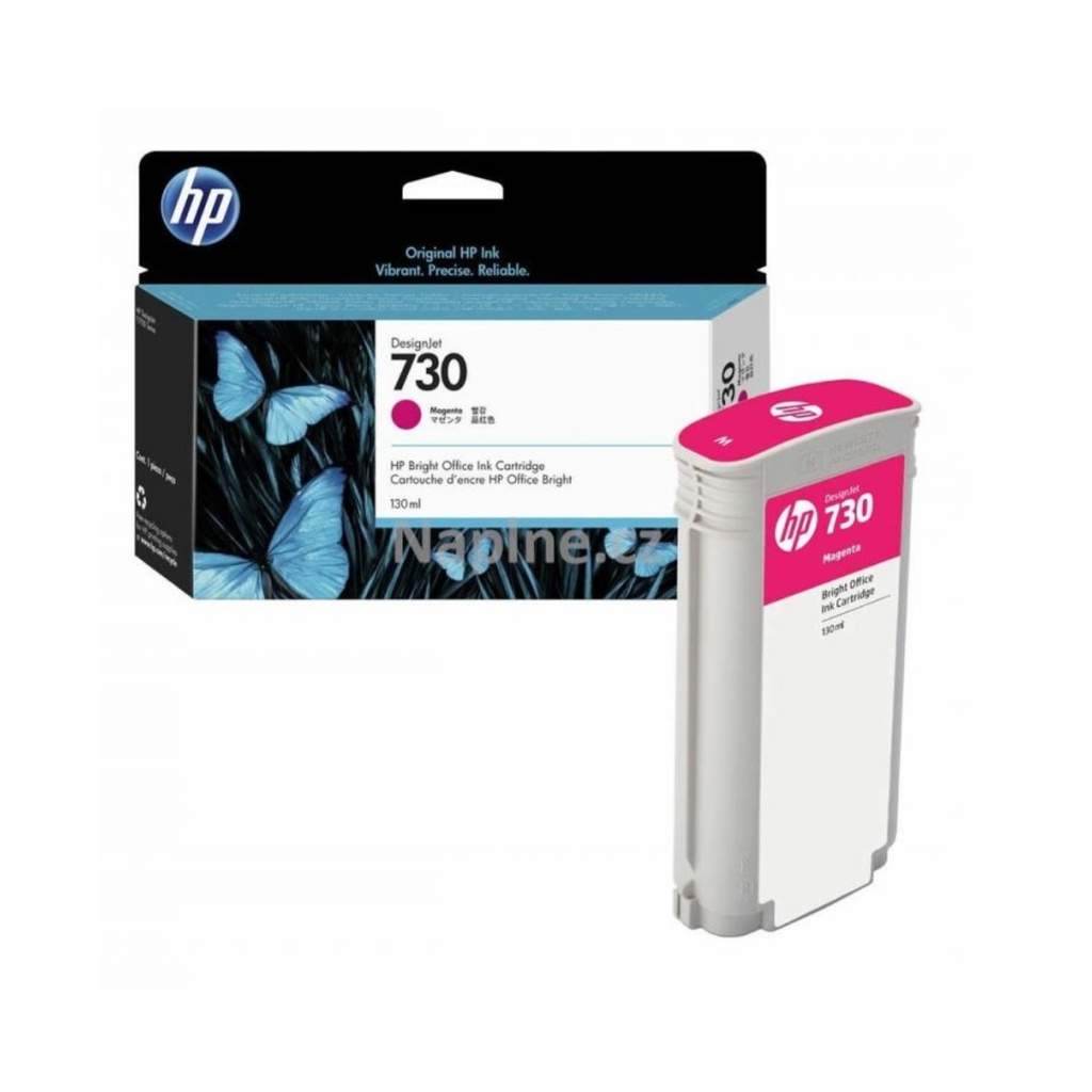 Cartucho HP 730 Magenta 130 ml
