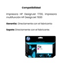 Cartucho Original De Tinta Hp 728 Magenta, 130 ml