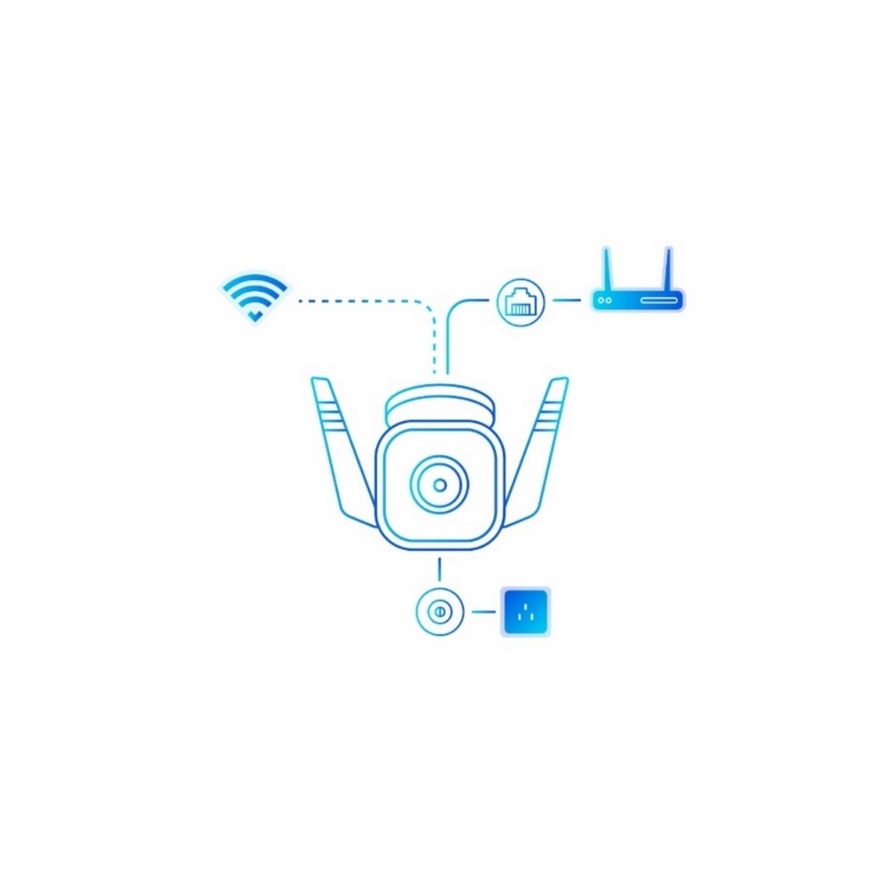 Additional Image for Cámara TPLINK Wifi de Seguridad Para Exteriores COLOR Blanco