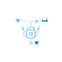 Additional Image for Cámara TPLINK Wifi de Seguridad Para Exteriores COLOR Blanco