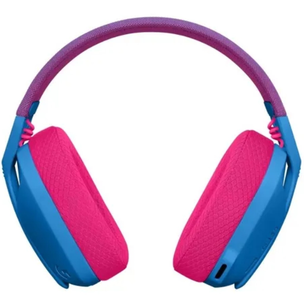 Diadema Inalámbrica Logitech G435 Gaming Con USB Portable Color Azul Y Rosado