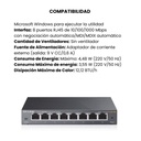 SwitchTP-LINK  denteligente Sencillo  8 puertos Gigabit