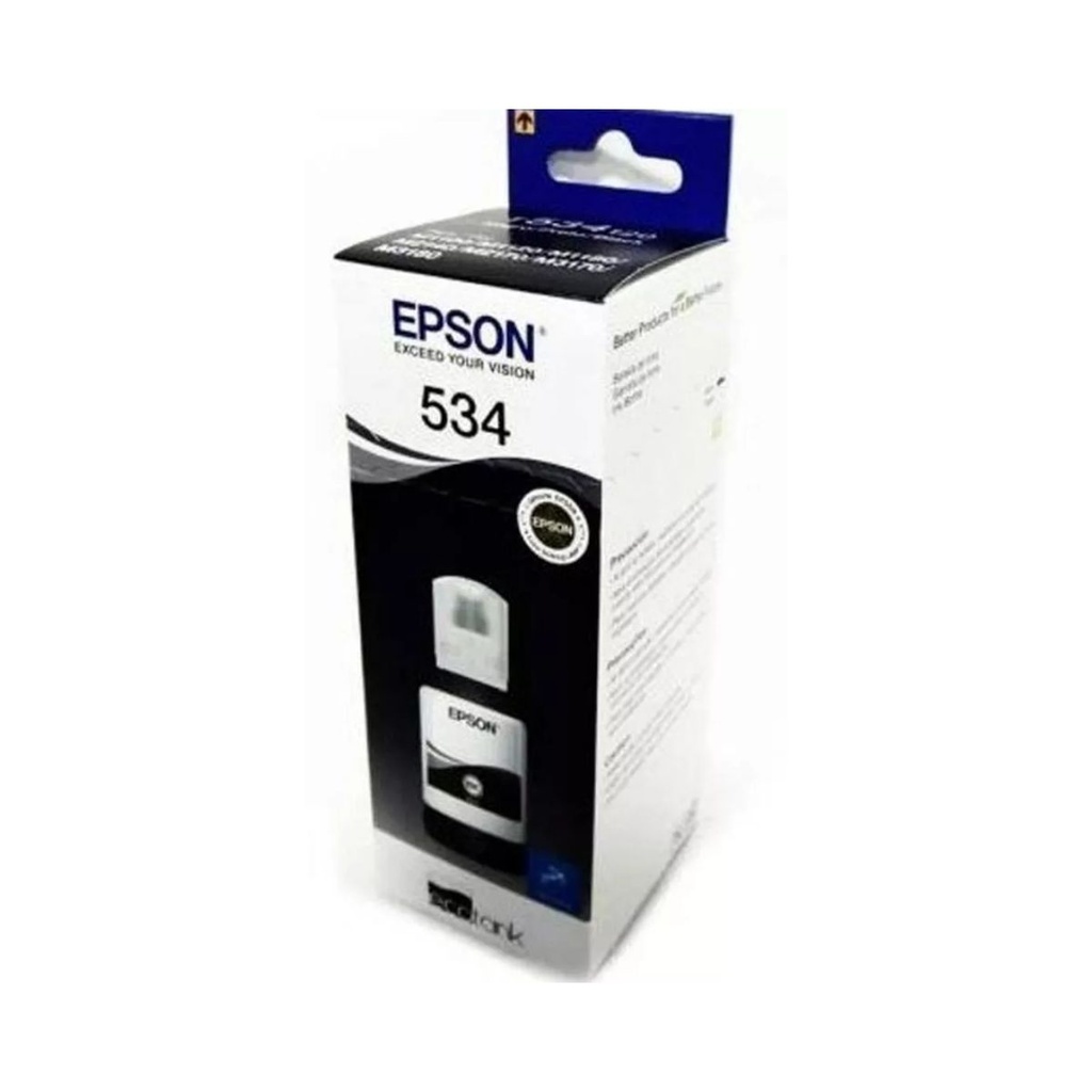 Botella Original de tinta Epson T534120-AL Negro, 6.000 Páginas, 120 ml