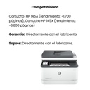 Impresora HP LaserJet multifuncional M3103fdw Blanca