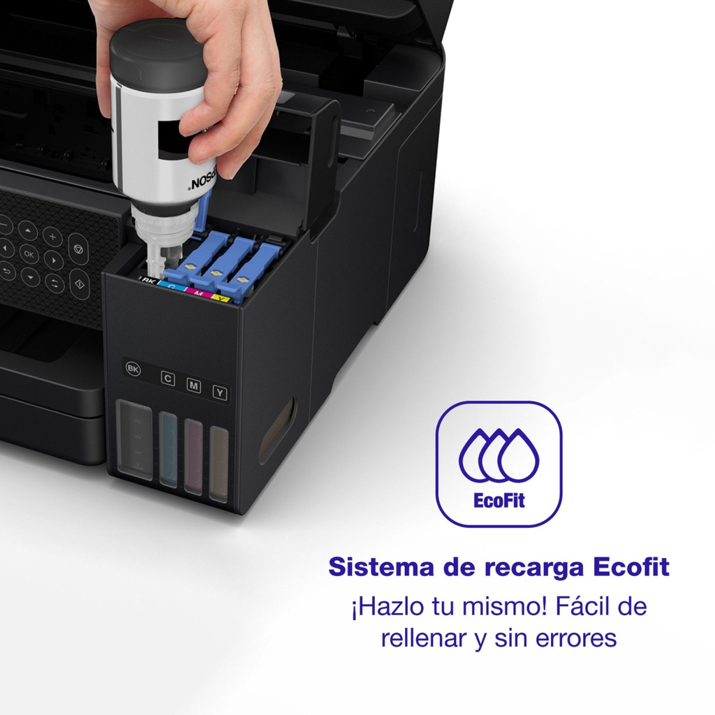 Botella Original De Tinta Epson 664 Magenta, 7.500 Páginas, 70 ml