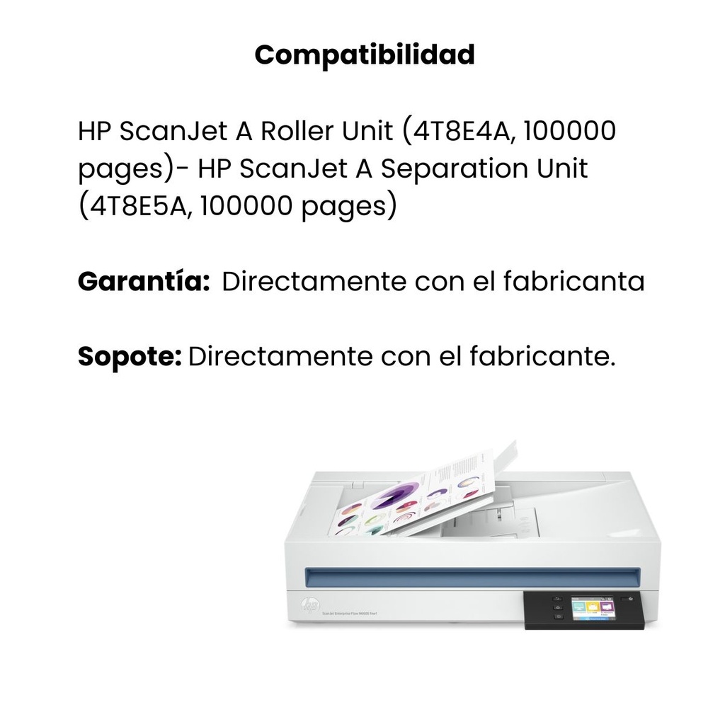 Escáner Hp Scanjet Enterprise Flow N6600