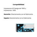 Cartucho Original de tinta HP 738 Cian, 300 ml