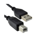 Cable Usb 2.0 De 1,8 mts Para Impresora Negro