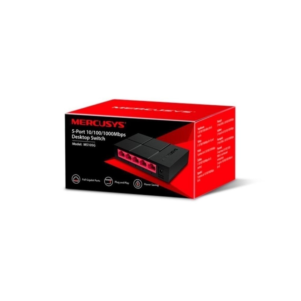 Additional Image for Switch MERCUSYS 5 Puertos 10/100/1000