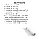 Rollo De Papel Bond 75 Gr De 91 CM X 50 Mtr Para Plotter