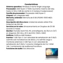 Portátil HP 14em0001la Ryzen 3 7320u SSD 256 RAM 8GB W11 Home Gris