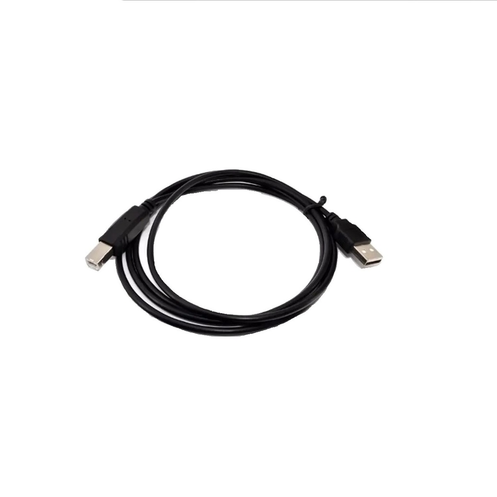 Cable Usb 2.0 De 1,8 mts Para Impresora Negro