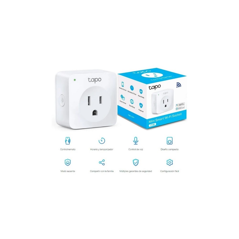 Additional Image for Mini Enchufe Inteligente Tplink, con temporizador y programador, Blanco