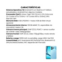 Celular Realme Note 50 128GB 4GB Sky Blue