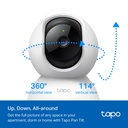 Additional Image for Cámara TAPO TPLINK Wi-Fi de sobremesa de 360 Grados con Detección por IA