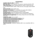 Mouse Compacto Con Cable Lenovo ThinkPad USB-C -  Negro