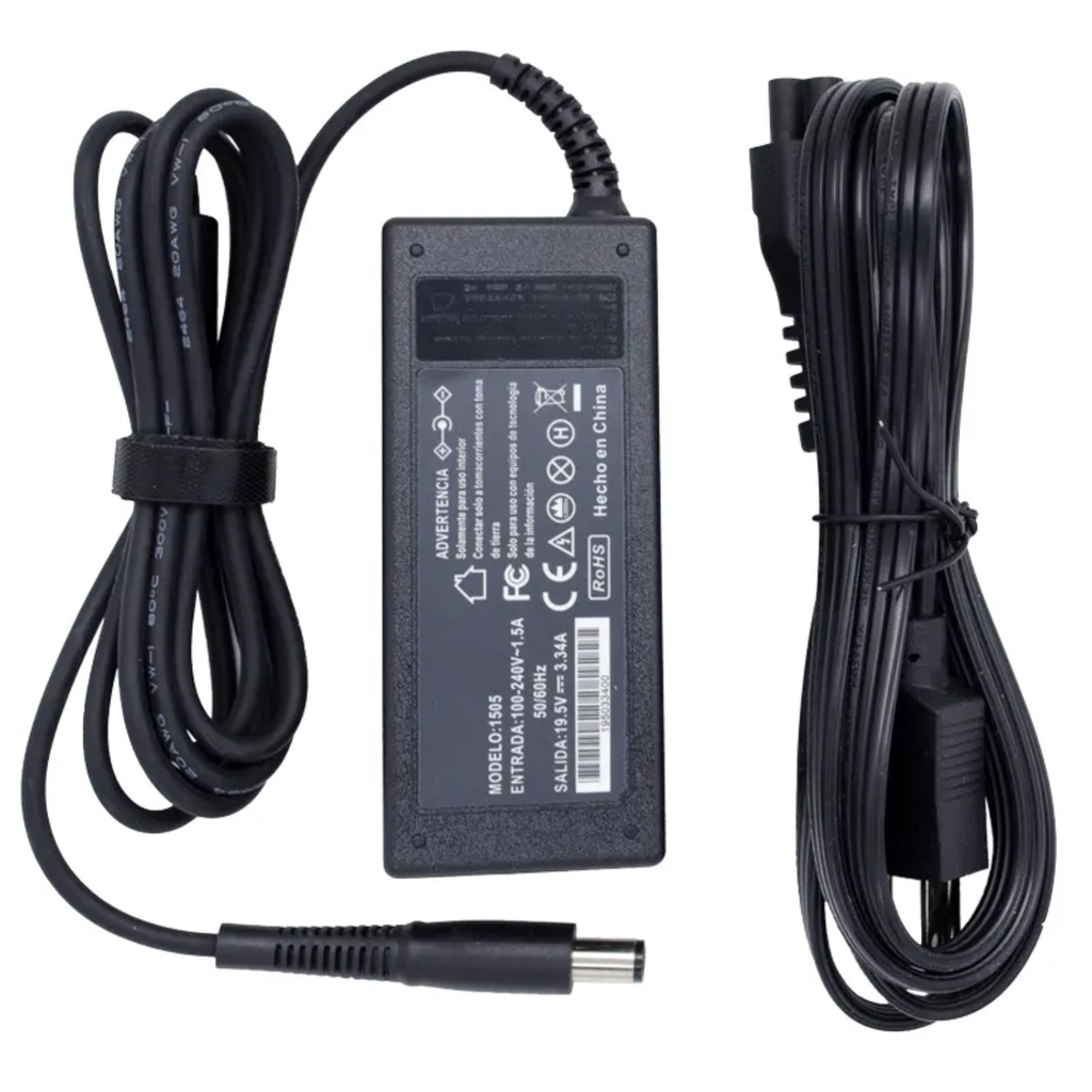 Cargador Para Portátil Dell 19V 3.34 Genérico 