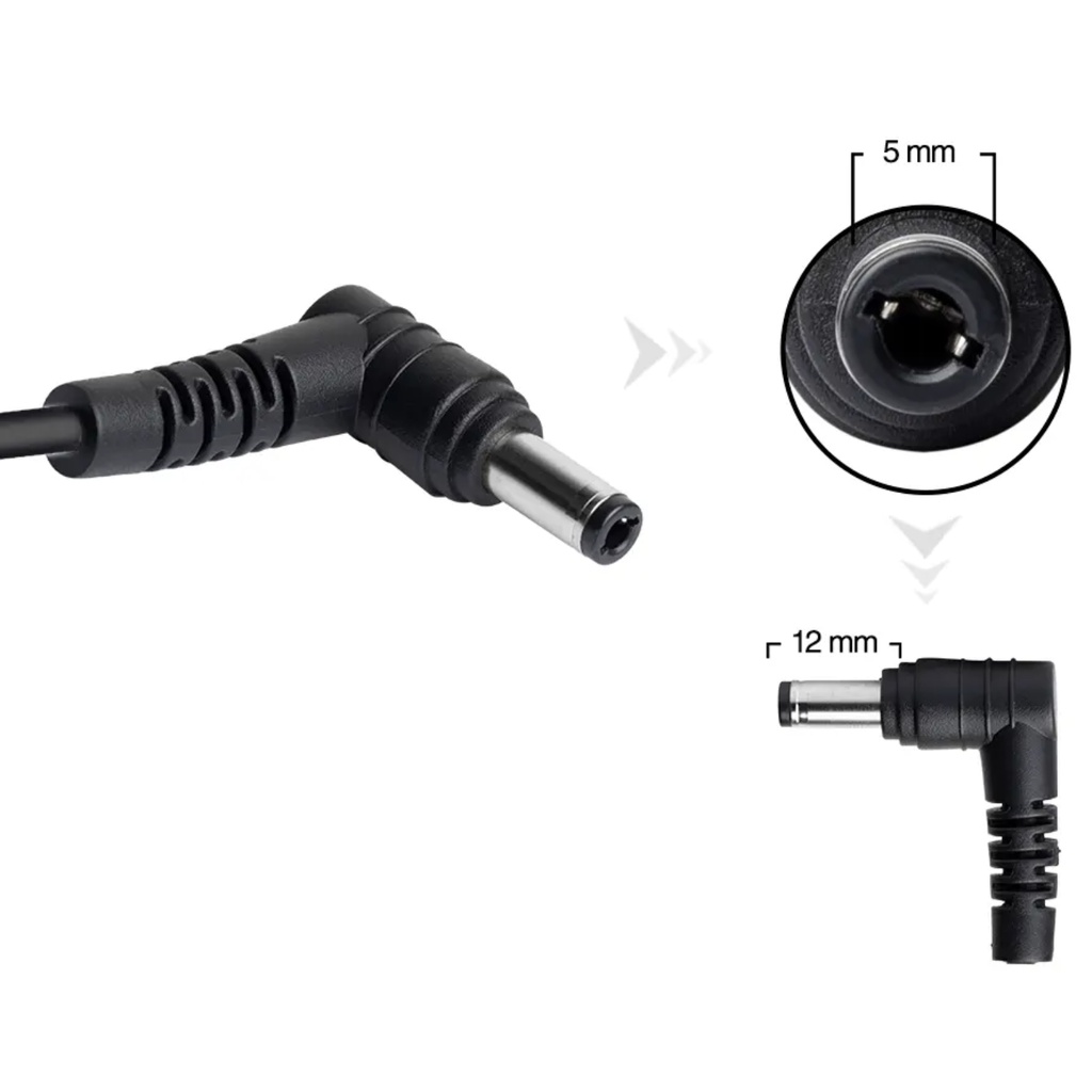 Cargador Para Portátil Toshiba 19V 3.42 Genérico 