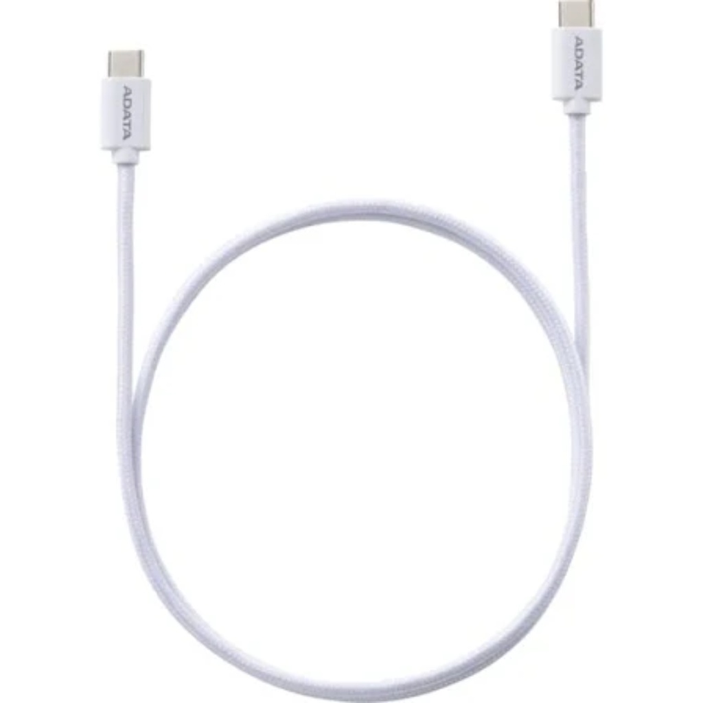 Additional Image for CABLE BLANCO  C TO C 2 METROS 100W SOPORTA CARGA RAPIDA  PD3.0 Y QC3.0