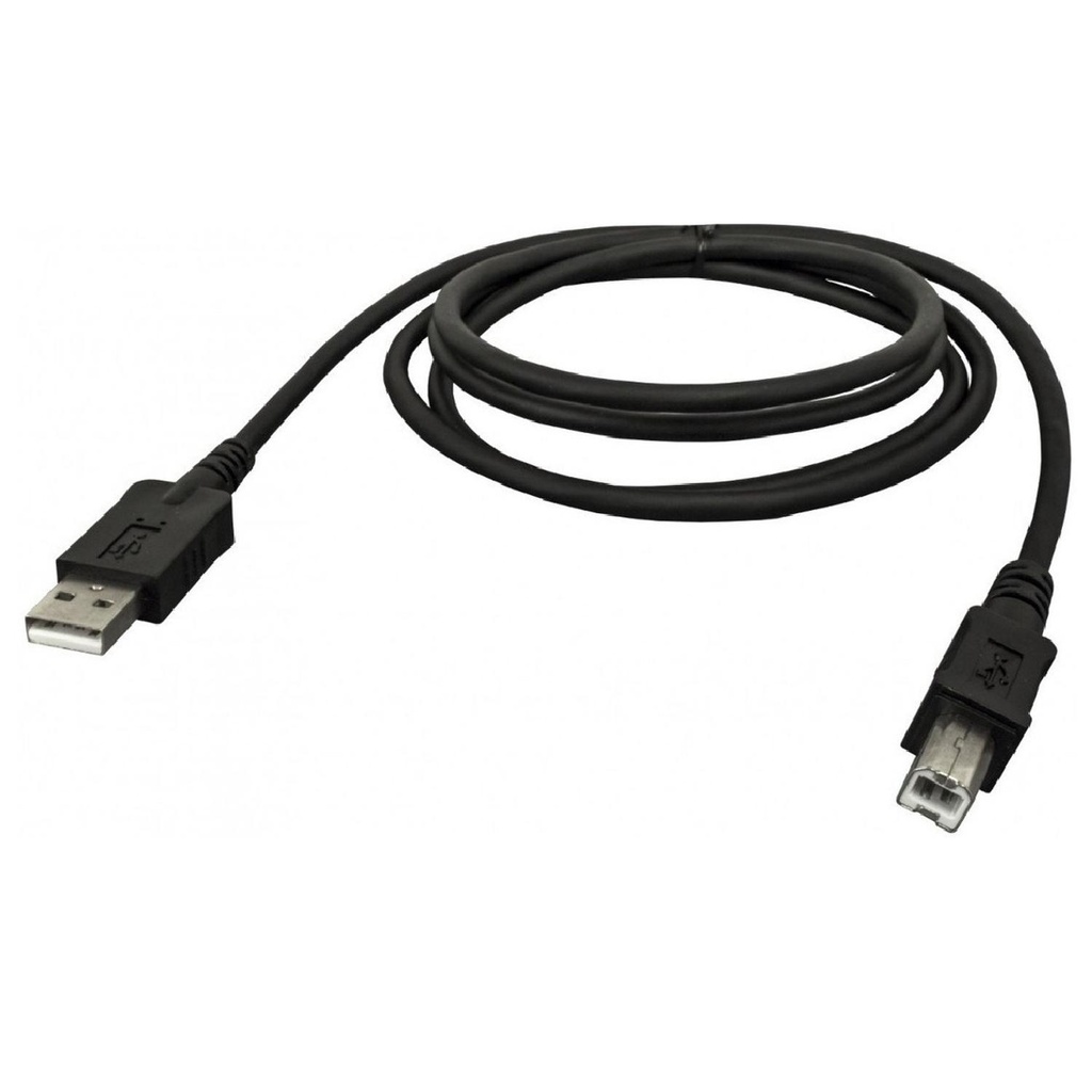 Cable Usb 2.0 De 1,8 mts Para Impresora Negro