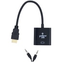 Adaptador FollowMe HDMI A VGA Con Audio 