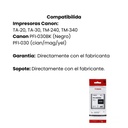 Tinta Canon PFI-030BK Pigmentada Negro Tank 55ml