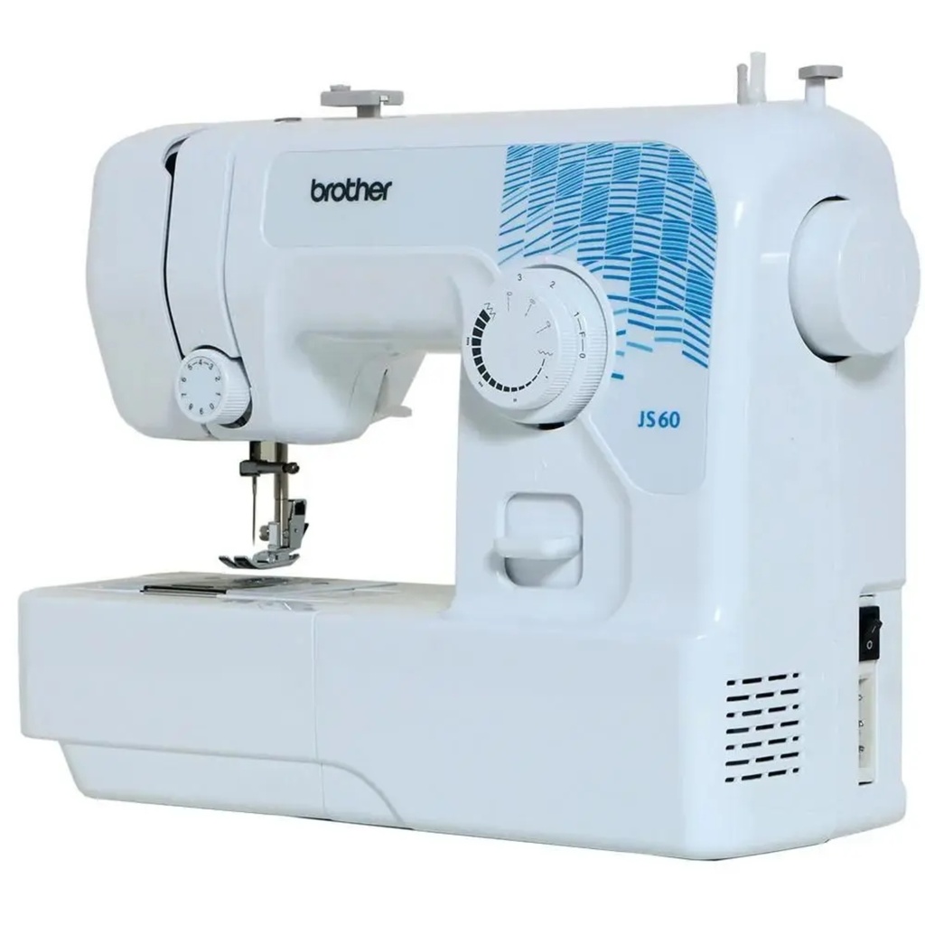 Máquina De Coser Brother JS60 De 2 Puntadas Color Blanco 