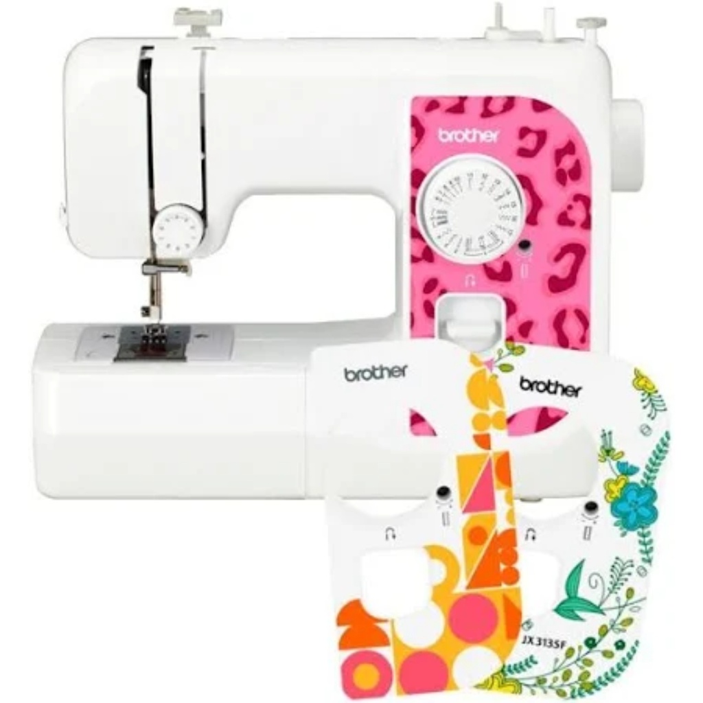 Máquina De Coser Brother JX3135F Con 17 Puntadas Color Blanco 