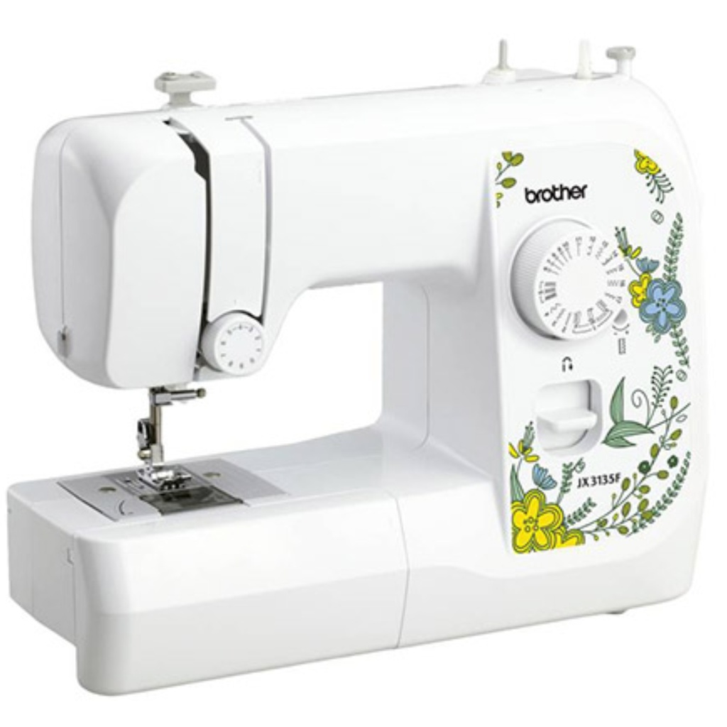 Máquina De Coser Brother JX3135F Con 17 Puntadas Color Blanco 