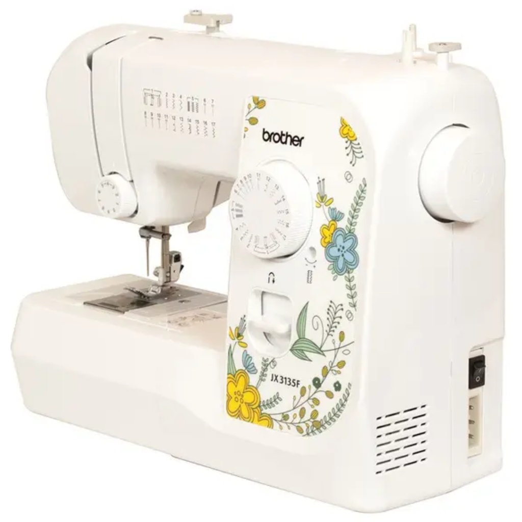 Máquina De Coser Brother JX3135F Con 17 Puntadas Color Blanco 