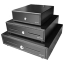 Cajón Monedero Metálico 3nStar 24V, 410x420mm Con Microswitch Color Negro