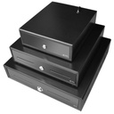Cajón Monedero Metálico 3nStar 24V, 410x420mm Con Microswitch Color Negro