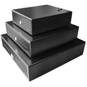 Cajón Monedero Metálico 3nStar 24V, 410x420mm Con Microswitch Color Negro