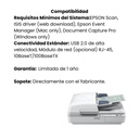 Escaner Epson WorkForce DS-6500 cama plana/ /Tamaños de Documento: (A4)/ Ciclo Diario: 3000 hojas