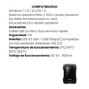 Disco Duro Externo 1TB ADATA AHD330 Negro