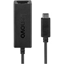 Adaptador Lenovo USB-C A Ethernet Color Negro  