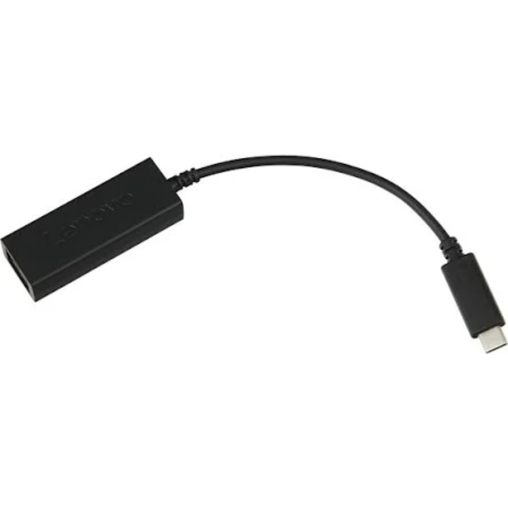 Adaptador Lenovo USB-C A Ethernet Color Negro  
