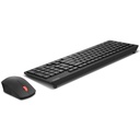 Teclado Y Mouse Combinados Inalámbricos Esenciales Lenovo Gen2 Color Negro 