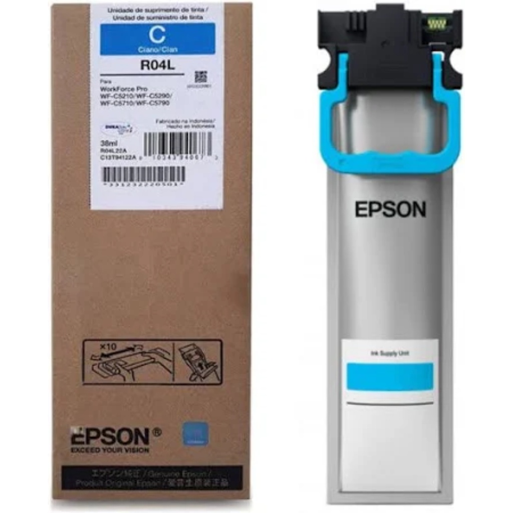 Additional Image for Bolsa de Tinta Epson Cyan T11A220-AL para WorkForce WF C5390/WF C5890 (5.000 páginas)