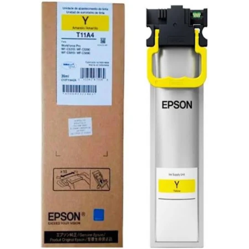 Additional Image for Bolsa de Tinta Epson Yellow T11A420-AL  para WorkForce WF C5390/WF C5890 (5.000 páginas)