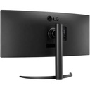 Monitor LG UltraWide De 34" Curvo Panel IPS Color Negro 