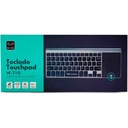 Teclado Inalámbrico Wattana W-T10 Con Touchpad Color Negro 