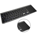 Teclado Inalámbrico Wattana W-T10 Con Touchpad Color Negro 