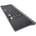 Teclado Inalámbrico Wattana W-T10 Con Touchpad Color Negro 