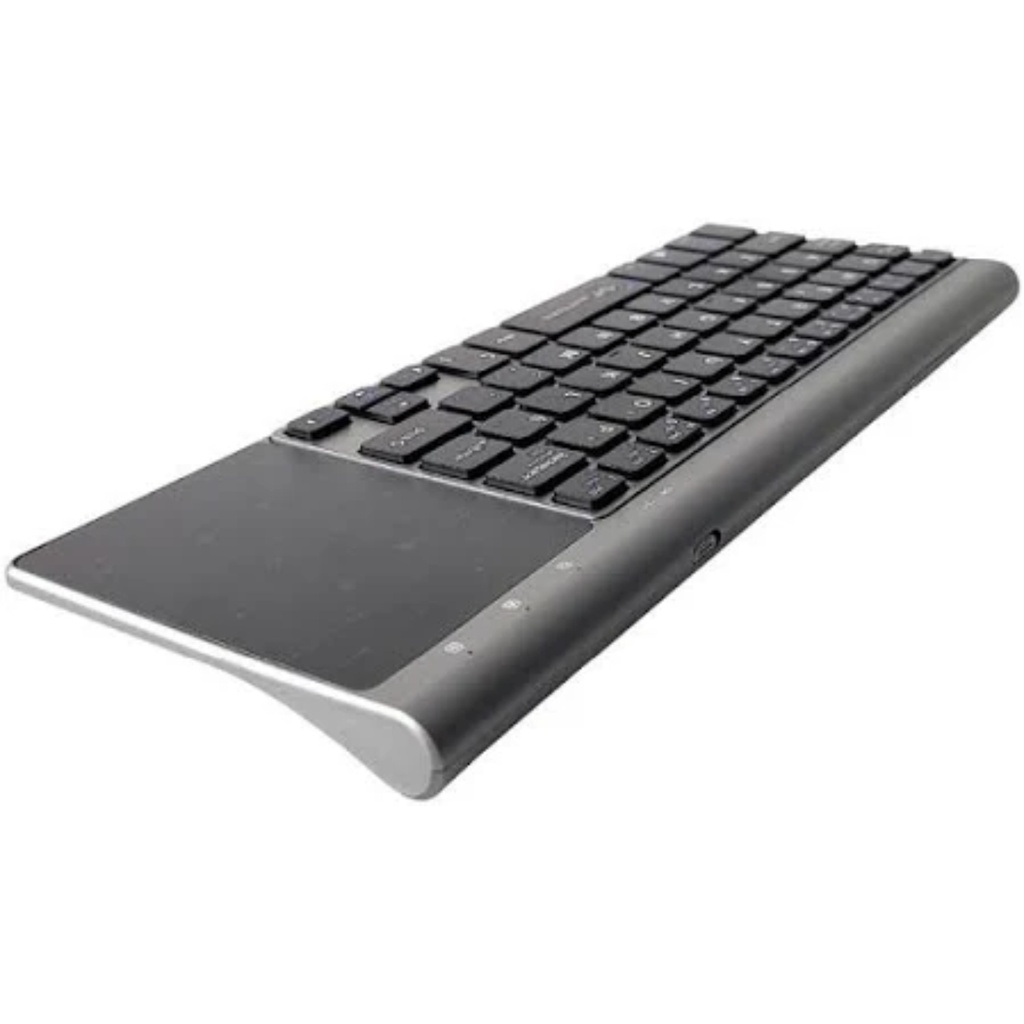 Teclado Inalámbrico Wattana W-T10 Con Touchpad Color Negro 