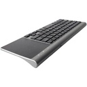 Teclado Inalámbrico Wattana W-T10 Con Touchpad Color Negro 