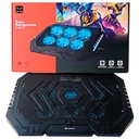 Base Refrigerante Gamer Wattana W-BR10 6 Ventiladores RGB Color Negro 