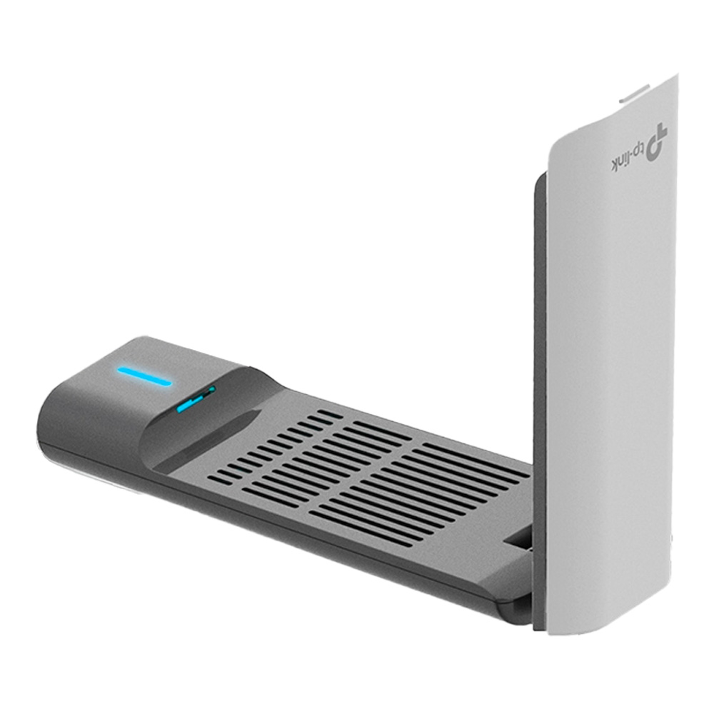 Additional Image for Adaptador de red TPLINK AX1800 High Gain Dual Band Wi-Fi 6 USB Adapter SPEED: 1201 Mbps at 5 GHz + 574 Mbps at 2.4 GHz SPEC: High Gain External Antennas, USB 3.0, Cradle with Extension Cable FEATURE: MU-MIMO, OFDMA, WPA3