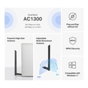 Additional Image for Adaptador MERCUSYS USB inalámbrico nano de doble banda AC1300