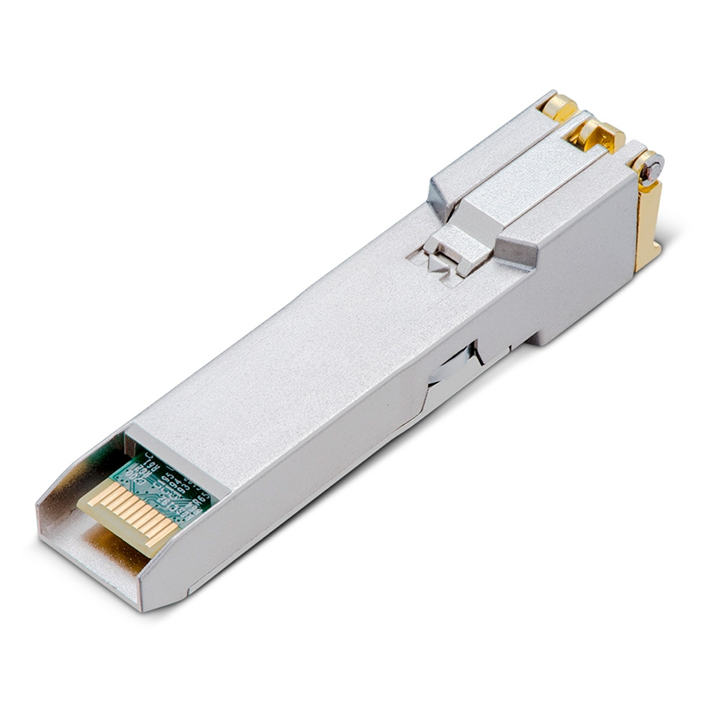 Additional Image for Módulo 10G BASE-T RJ45 SFP+SPEC: Transceiver de cobre RJ45 de 10Gbps, Plug and Play con ranura SFP+, soporta DDM (temperatura y voltaje), hasta 30 m de distancia (Cat6a o superior)
